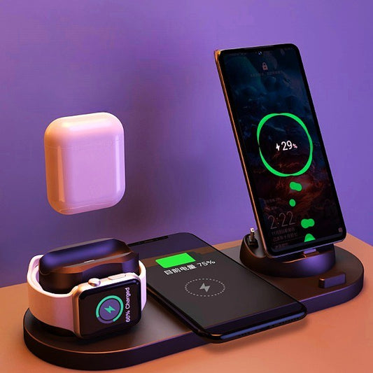 Fast 6-in-1 Wireless Charger