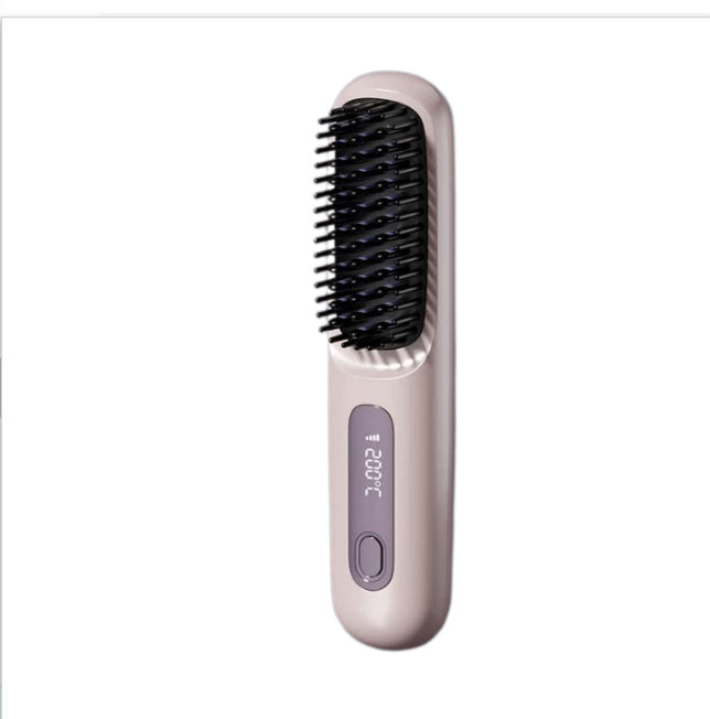 2-in-1 Wireless Hair Straightener