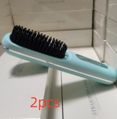 2-in-1 Wireless Hair Straightener
