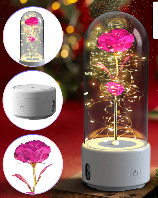 Rose Light & Bluetooth Speaker