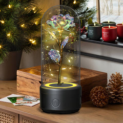 Rose Light & Bluetooth Speaker
