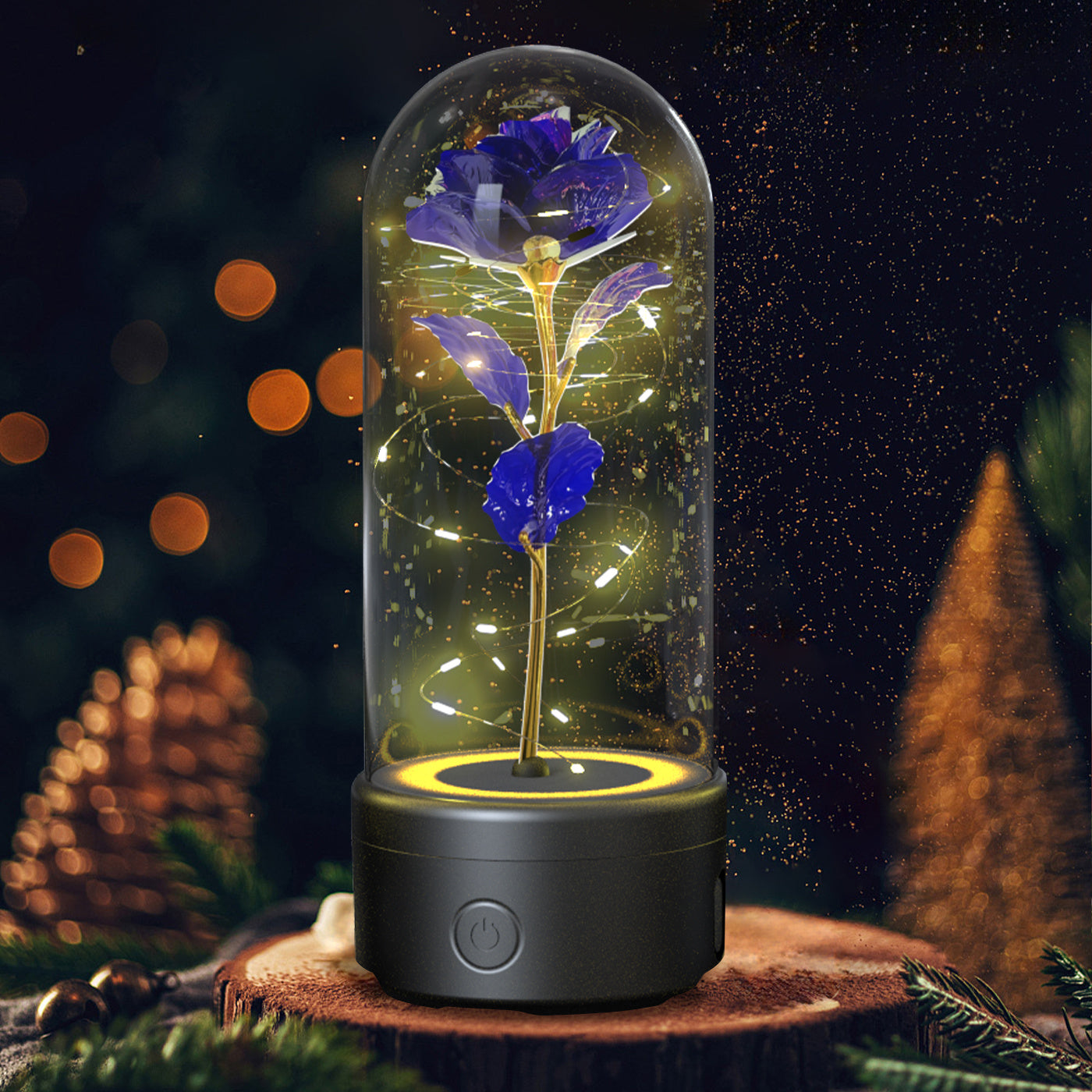 Rose Light & Bluetooth Speaker