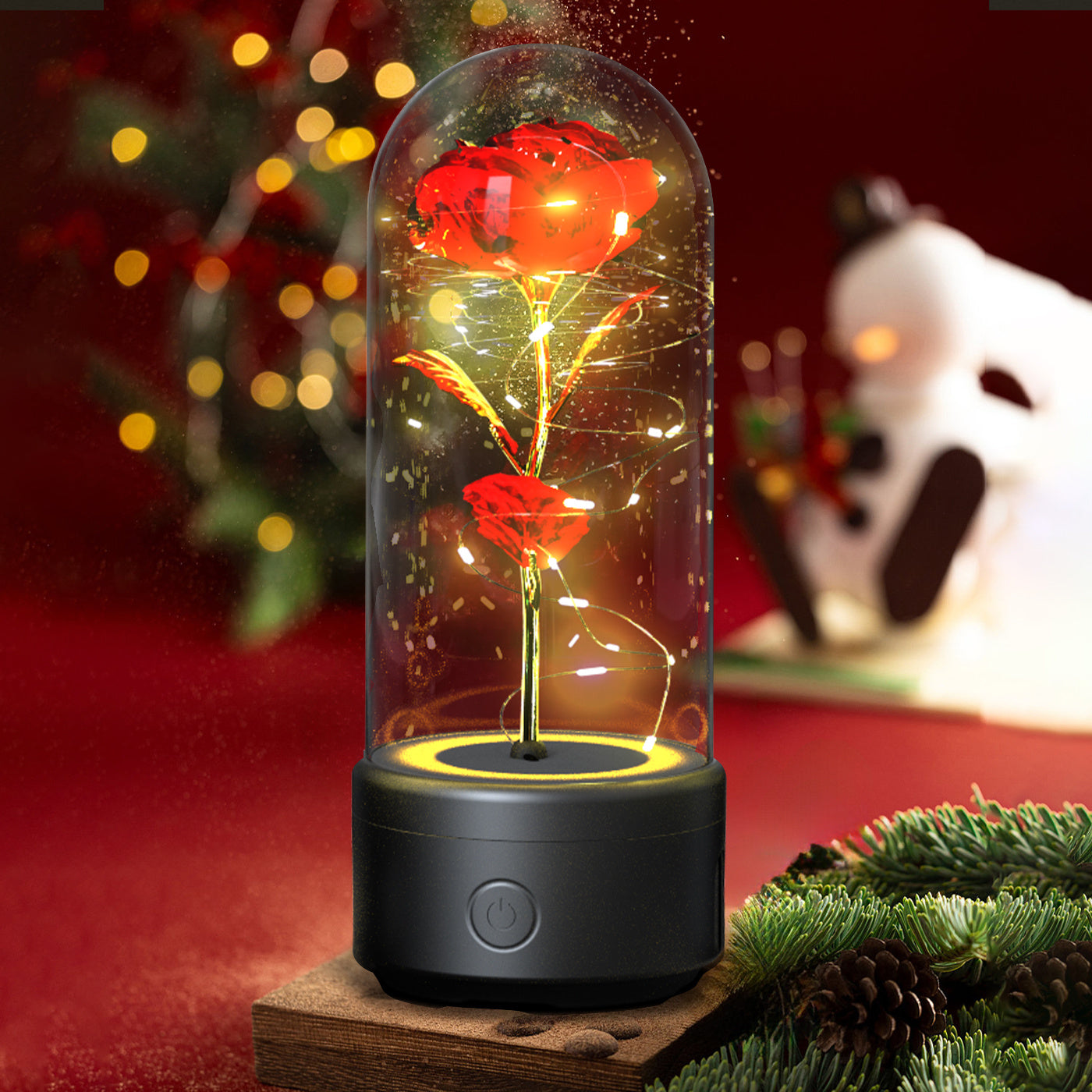 Rose Light & Bluetooth Speaker