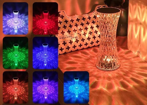 Rechargeable Crystal Diamond Lamp