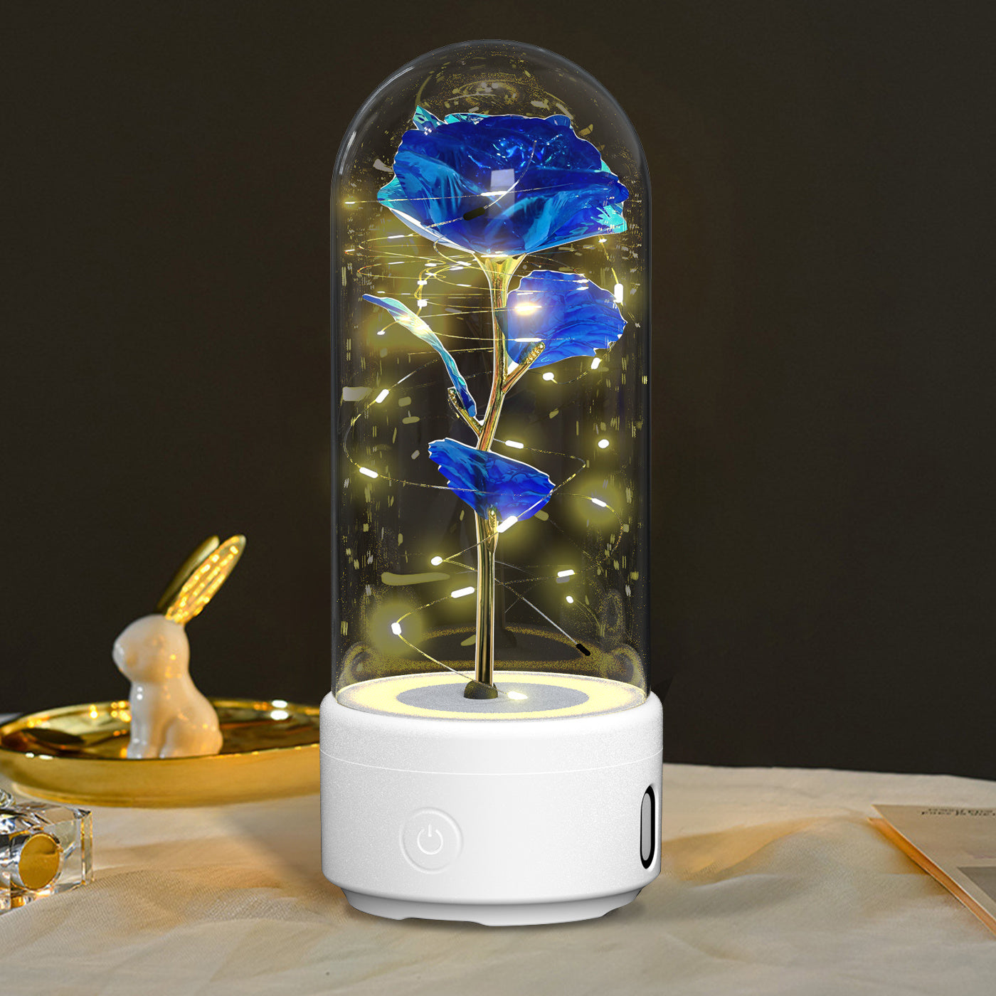 Rose Light & Bluetooth Speaker