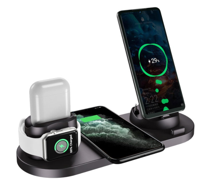Fast 6-in-1 Wireless Charger