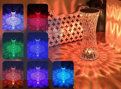 Rechargeable Crystal Diamond Lamp