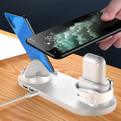 Fast 6-in-1 Wireless Charger