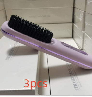 2-in-1 Wireless Hair Straightener