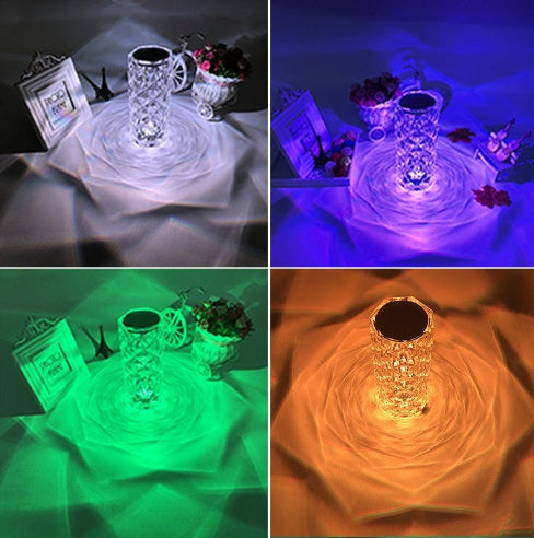 Rechargeable Crystal Diamond Lamp