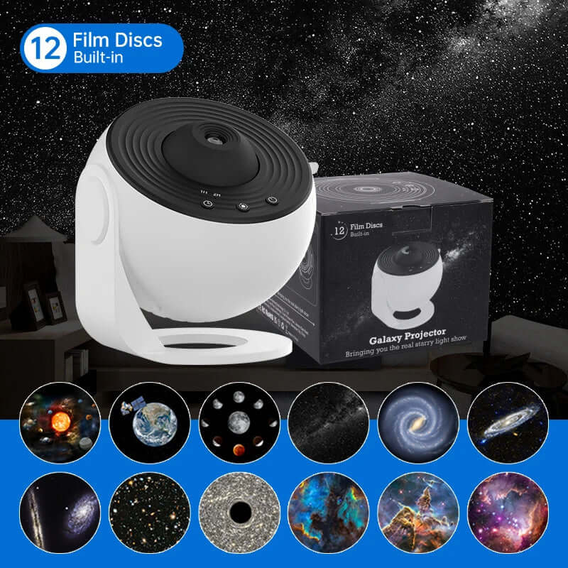 Night Light Galaxy Projector Starry Sky Projector 360 Rotate Planetari