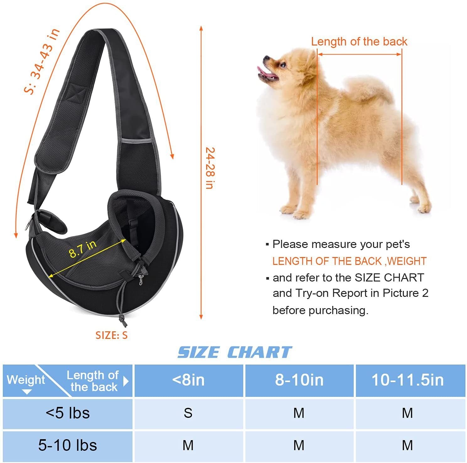 Portable Outdoor Pet Bag